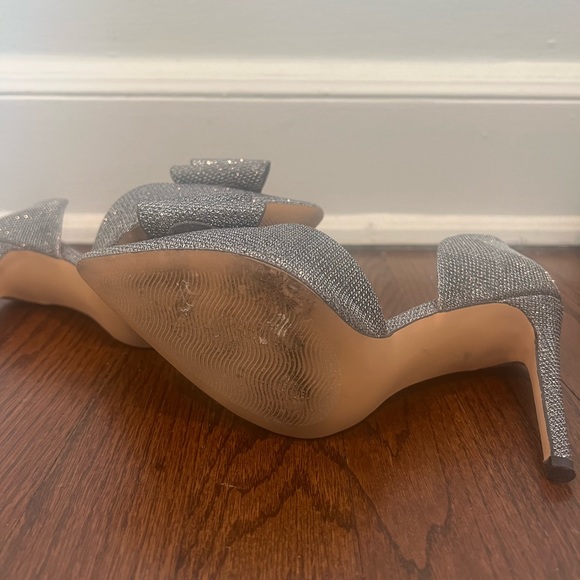 Betsey Johnson Womens Prince Mixed Media D'Orsay Pumps - 6.5 - Picture 8 of 12